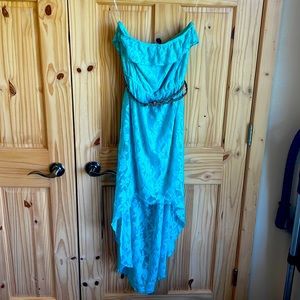 Womens strapless dress